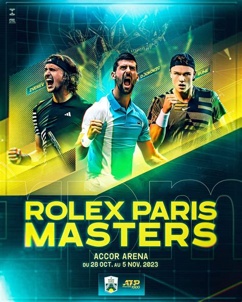 rolex paris master eurosport|tennis master paris 2023.